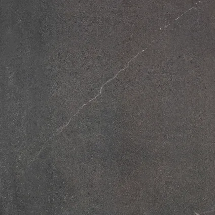 Wand- en vloertegel Bellevue - Keramiek - Antraciet - 60x60cm - Pakket inhoud 0,72m²