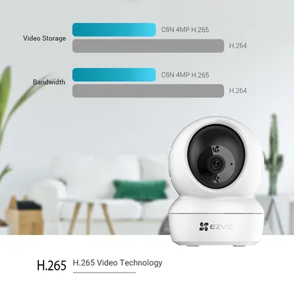 Caméra intérieure Ezviz H6C Pro 2K+360° 17