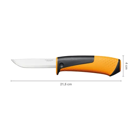 Couteau de bricolage multi-usages avec aiguiseur intégré Fiskars 2