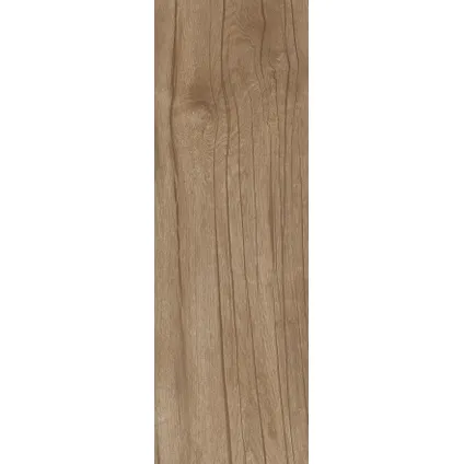 Wand- en vloertegel Greenwood Walnut - Keramiek - Houtlook - 20x60,4cm - Pakket inhoud 1,33m² 3