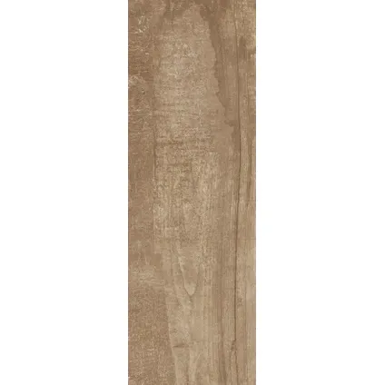 Wand- en vloertegel Greenwood Walnut - Keramiek - Houtlook - 20x60,4cm - Pakket inhoud 1,33m² 7
