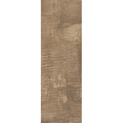 Wand- en vloertegel Greenwood Walnut - Keramiek - Houtlook - 20x60,4cm - Pakket inhoud 1,33m² 9