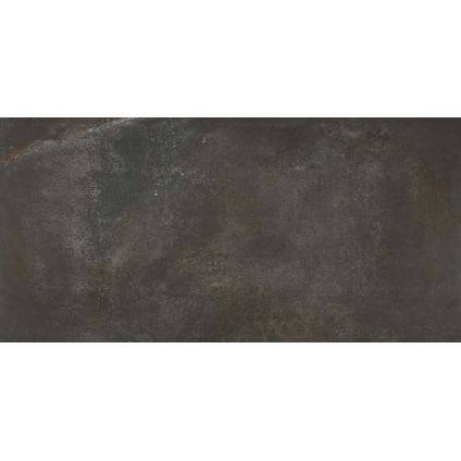 Carrelage sol en céramique Jasper fer rectifié 37x75