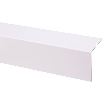 Profilé d'angle PVC blanc 10x10x260cm