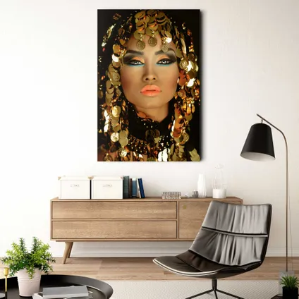 Peinture sur verre Princesse arabe 78 x 116 cm 4