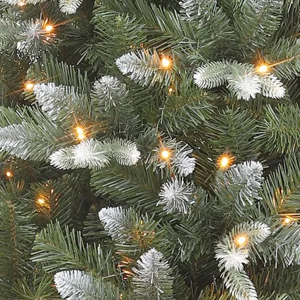 Sapin de Noël artificiel Central Park avec lumières - PVC/PE - Ø110cm - ↕180cm 2