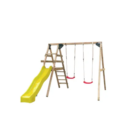 SwingKing speeltoestel met glijbaan Celina geel 250cm