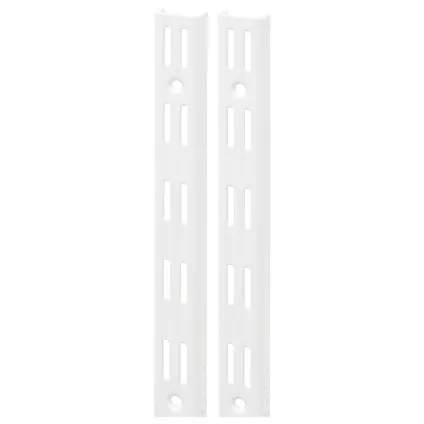 F-Rail SetDoubleRAL9003 Blanc 100cm