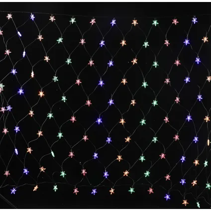 Central Park kerstverlichting lichtnet 150 LED 3 kleuren 110x150cm 4
