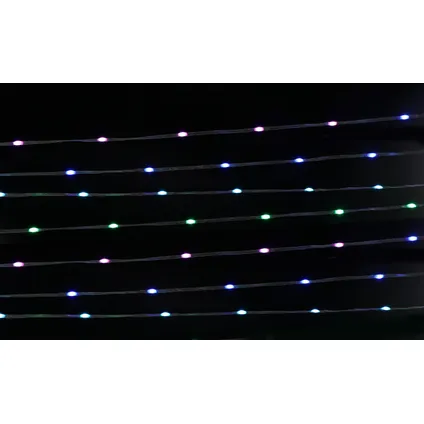 Éclairage de Noël Central Park Bluetooth guirlande lumineuse 100 LED multicolore 15m 18