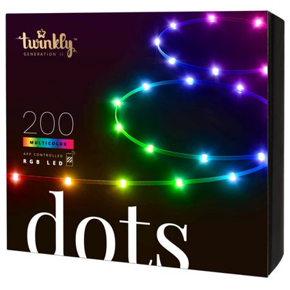 Cordon LED Twinkly Dots 10m RGB 24W