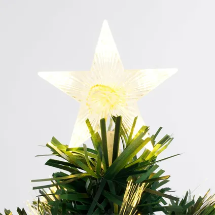 Luca Lighting - fiber kunst kerstboom - 60 cm - LED verlichting 6