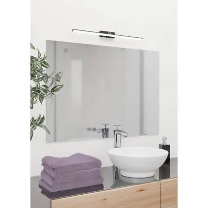 Applique miroir de salle de bain EGLO Verdello noir 5W 3
