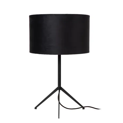 Lucide tafellamp Tondo zwart ⌀30cm E27 2