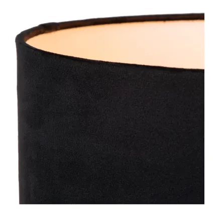 Lucide tafellamp Tondo zwart ⌀30cm E27 3
