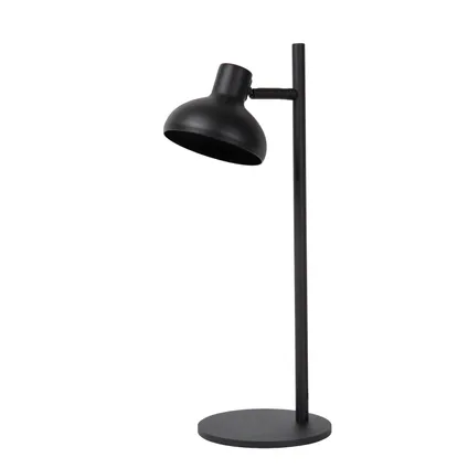 Lampe de table Lucide Sensas noir ⌀18cm ES111 2