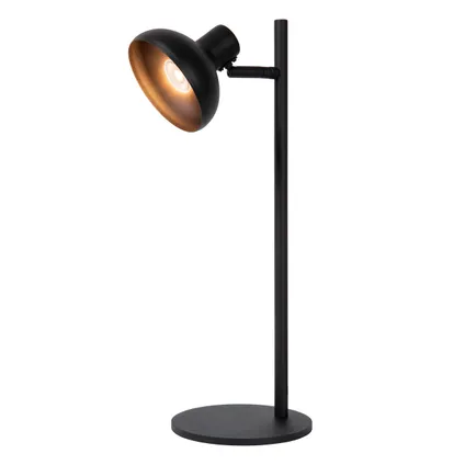 Lampe de table Lucide Sensas noir ⌀18cm ES111 4