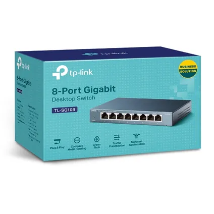 TP-Link desktop switch 8-port gigabit 2