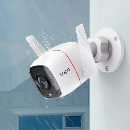 TAPO outdoor beveiligingscamera met WiFi en Ultra HD (3MP) 3