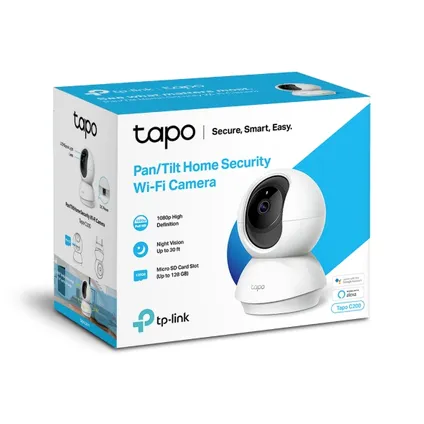 TAPO Caméra de surveillance Home Security WiFi Ultra HD 2