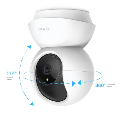 TAPO Caméra de surveillance Home Security WiFi Ultra HD 3