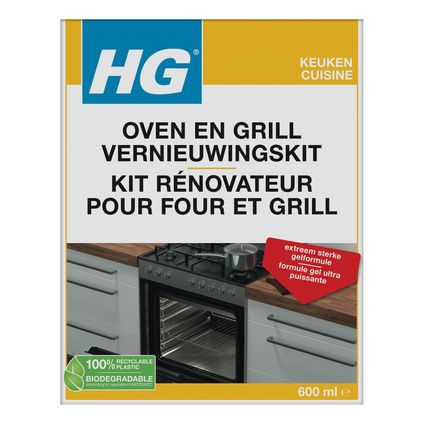 HG Oven en grill vernieuwingskit 600ml