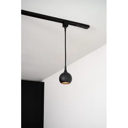 Lucide hanglamp Track Favori zwart GU10 6