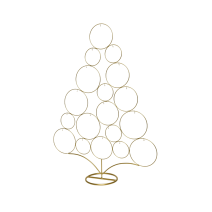 Deze prachtige goudkleurige kerstboom biedt veel mogelijkheden voor styling en decoratie. Je kunt deze kerstboom versieren met diverse kerstballen, maar ook creatief zijn met linten en ornamenten. Laat je creativiteit de vrije loop en maak iets uniek