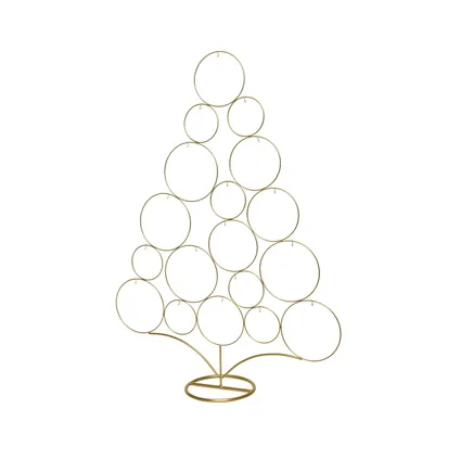 Deze prachtige goudkleurige kerstboom biedt veel mogelijkheden voor styling en decoratie. Je kunt deze kerstboom versieren met diverse kerstballen, maar ook creatief zijn met linten en ornamenten. Laat je creativiteit de vrije loop en maak iets unieks met deze opvallende eyecatcher. De goudkleurige tint voegt een vleugje luxe toe aan je kerstversiering.