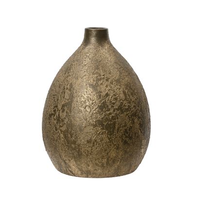 Vase Decoris terre cuite marron clair 33cm