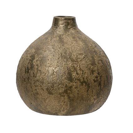 Vase Decoris terre cuite marron clair 25cm