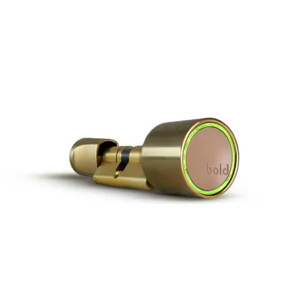 Cylindre connecté pour serrure de porte Bold Smart Lock SX-33 laiton