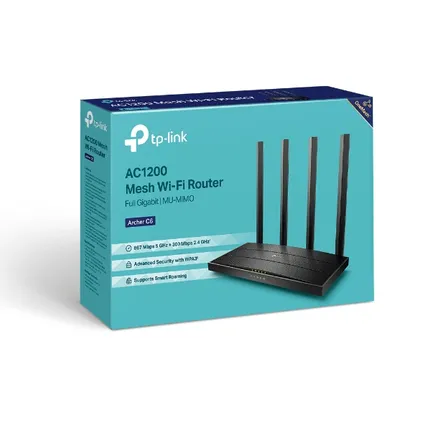TP-Link router dual band Gigabit AC1201 3