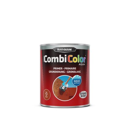 Primer anti-rouille CombiColor Aqua rouge 750ml