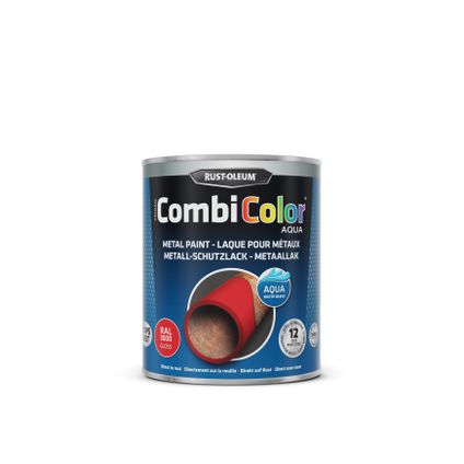 CombiColor Aqua metaallak RAL3000 glans 750ml