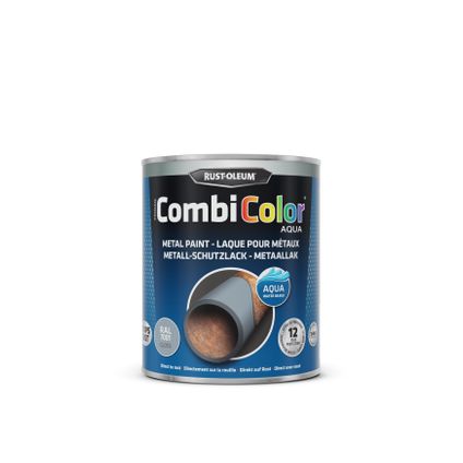 CombiColor Aqua metaallak RAL7001 glans 750ml