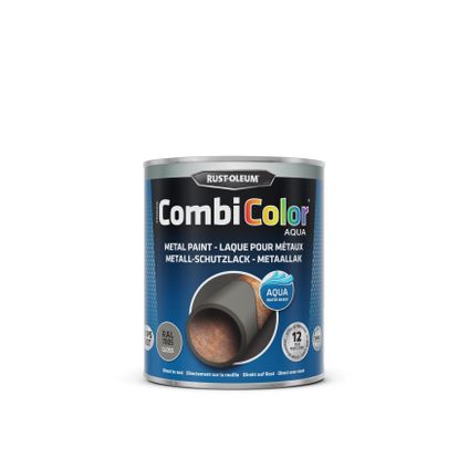 CombiColor Aqua metaallak RAL7005 glans 750ml