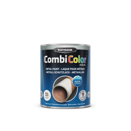 CombiColor Aqua metaallak RAL9010 glans 750ml