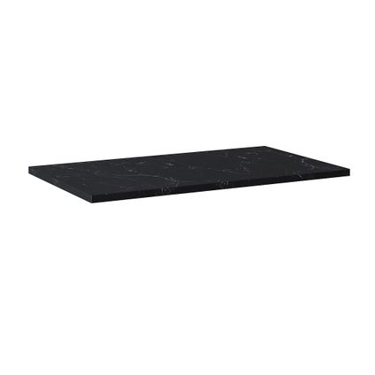 Elita wastafelblad 80cm Marquina natuursteen mat zwart