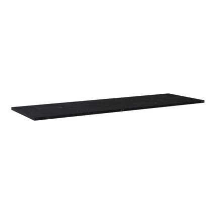 Elita wastafelblad 160cm Marquina natuursteen mat zwart