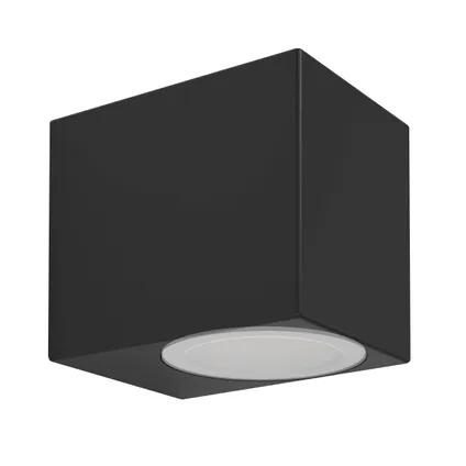 EGLO wandlamp Jabaga zwart GU10 4,6W