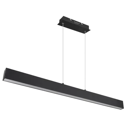 Globo Hanglamp Verena LED metaal zwart 1x LED 3
