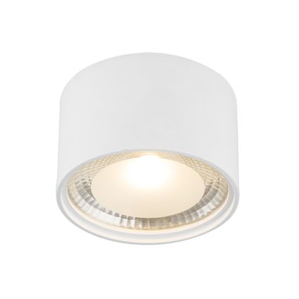 Globo Plafondlamp Serena LED metaal wit 1x LED