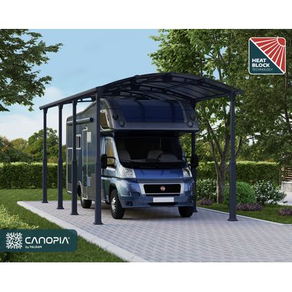 Palram | Canopia - Carport Camper Alpine - Grijs - 863x360x307cm