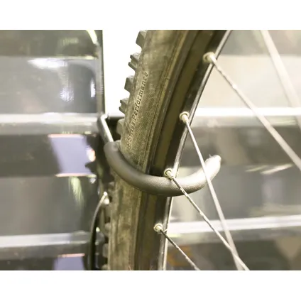 Palram | Canopia - Porte-vélo vertical pour abri de jardin - Zwart - 1 stuk 4