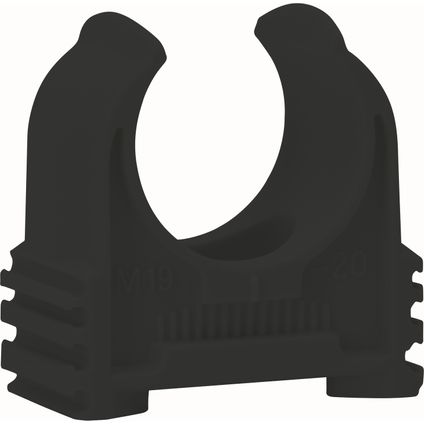 Kopp kabelbinders 3/4" 19mm zwart 10st