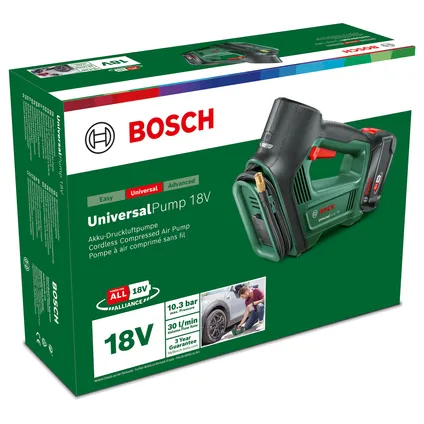 Pompe à air sans fil Bosch 0603947101 UniversalPump 18V (1 batterie) 2