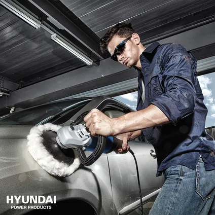 Hyundai polijst/poestmachine haaks 1200W 2