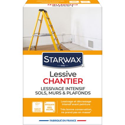 Starwax multifunctioneel reinigingsmiddel speciaaal voor bouwterreinen 1L