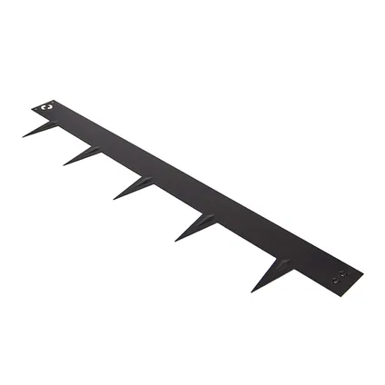 Decor Multi-edge border zwart 100cm 2